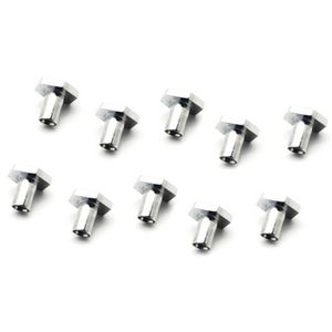 Juego de almohadillas cromadas, 10 piezas, accesorio para herramientas para trabajos de precisión - Product Image 1