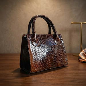 Bolsos de Mano de Cuero Genuino Personalizados con Piel de Animal Natural BS International, Última Llegada, Estilo Vintage, Ligeros - Product Image 6