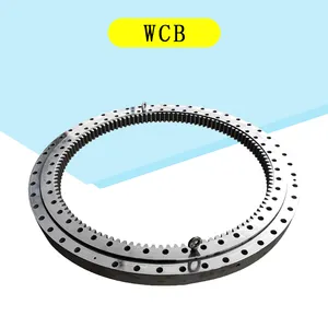 Roda gigi eksternal XUZHOU XCM menara derek XGT4300 XGT3100 XGT2230 bantalan meja putar bantalan cincin slewing