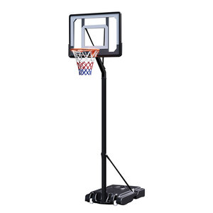 Canestro da <span class=keywords><strong>Basket</strong></span> Portatile Regolabile con Sistema di Supporto, Canestro da <span class=keywords><strong>Basket</strong></span> per Esterni e Interni - Product Image 2