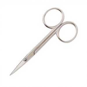 Ciseaux à sourcils professionnels de précision multi-usages en acier inoxydable, accessoires de maquillage - Product Image 1