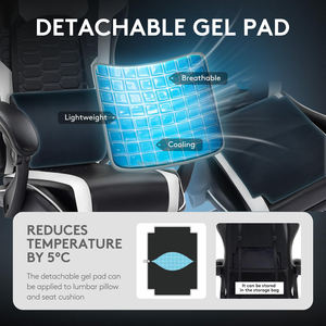 Barato Racing Simulator Cockpit Gaming Silla con cabeza extraíble y almohadas lumbares Cadeira Gamer ergonómico para la venta - Product Image 5