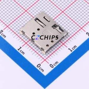 SIM8066-6-1-14-01-A SIM Card Connector Connector Self-Return Type Nano SIM Card 1.45mm - Product Image 1