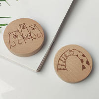 Décapsuleurs magnétiques personnalisés en bois pour réfrigérateur, souvenir de première communion garçon/fille, avec logo personnalisé, cadeau de fête