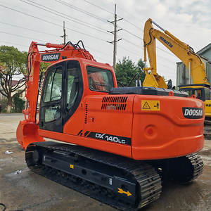 Assurance qualité Excavatrice sur chenilles Doosan DX140LC d'occasion avec moteur et pompe d'origine Temps de travail court pour une vente bon marché - Product Image 4