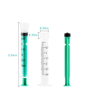 <span class=keywords><strong>Jeringa</strong></span> de <span class=keywords><strong>Insulina</strong></span> Desechable Veterinaria con Aguja, Diferentes Calibres y Tamaños, Sin Látex, Dosis de 3 ml para Veterinaria - Product Image 1