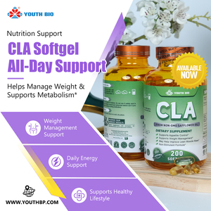 CLA Natural 1000mg, Ácido Linoleico Conjugado, Suplemento de Aceite de Cártamo para Apoyo al Fitness, Sin Estimulantes, Listo para Enviar - Product Image 3
