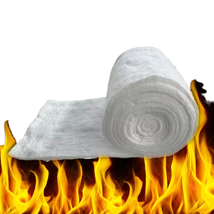 Nhà Máy Giá sợi gốm tấm chăn Pads mật độ 128 10-70mm Độ dày 1260 ° C Nhiệt độ làm việc vật liệu chịu Lử<span class=keywords><strong>a</strong></span> Cách Nhiệt - Product Image 1