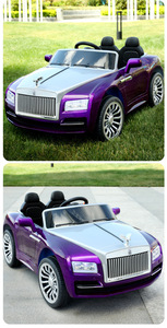 123cm Luxury Rolls-Royce Electric 4EVA Wheel Ride on Drive Leather Seat Remote Control Car Kids Baby 12V Car <strong>Toy</strong> <strong>Vehicle</strong> - Product Image 2