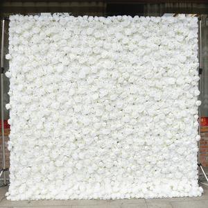 Wholesale Flower Wall 8ft*8ft Flower Panel Wall Cloth Back Cloth Backed Flower Wall <b>Artificial</b> for Wedding - Product Image 5