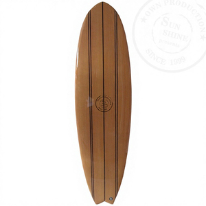 Tabla de Surf Epoxy Wood Funboard, Tabla de Surf Epoxy Woody Fish Tail SH-505-ES7 - Product Image 1