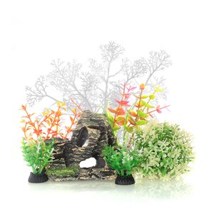 Plantes artificielles pour aquarium, roche de grotte, accessoires d'aquarium, plante en plastique artificielle de bonne qualité, grande plante pour aquarium - Product Image 3