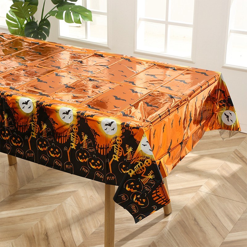 Lot De 20 Serviettes De Table Halloween 33x33cm - Motifs Citrouille, Chauve-souris, Château, 3 épaisseurs