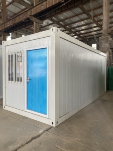 Casa Contenedor Portátil de 20 pies, Desmontable, con Panel Sándwich, para Uso en el Hogar o <span class=keywords><strong>la</strong></span> Oficina, Personalizable, Tipo Invernadero - Product Image 4