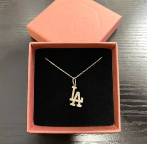 Délicat <span class=keywords><strong>LA</strong></span> palmier pendentif collier <span class=keywords><strong>boho</strong></span> plage bijoux <span class=keywords><strong>LA</strong></span> sport amant collier cadeau d'anniversaire mode populaire - Product Image 4