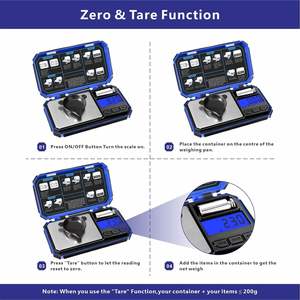 0.01 जी सटीकता डिजिटल रसोई स्केल गहने सोने के शेष वजन ग्राम एलसीडी वजन इलेक्ट्रॉनिक स्केल 2023 नया - Product Image 6