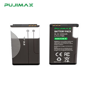 PUJIMAX BL 5C Ersatz-Lithium-Ionen-Akku 3,7V 1020mAh Batterien für Nokia 1100 1110 1200 2600 2700 3100 3110 5130 6230 - Product Image 1