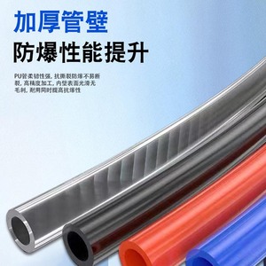 ท่ออากาศ Pu 8 มม. โปร่งใสสำหรับปั๊มลมและคอมเพรสเซอร์ทนแรงดันสูง 12X8 10X6 5 6X4 - Product Image 4