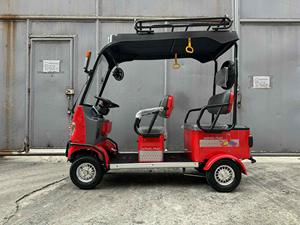 Vente chaude Nouveau Style Couleurs Colorées Ebike 4 Roues Urban Commuting Electric <span class=keywords><strong>Quad</strong></span> Bikes pour Adultes - Product Image 2