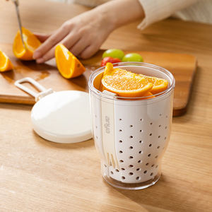 Contenitore per Insalata da Viaggio a Doppio Strato ANYA, Portatile e Sigillato, con Forchetta e Scolatoio, per Picnic, Campeggio e <span class=keywords><strong>Auto</strong></span> - Product Image 1