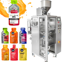 Machine d'emballage automatique multi-voies pour sachets de forme irrégulière, pour liquides, compléments énergétiques et gels énergétiques