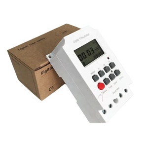 Interrupteur de contrôle horaire micro-ordinateurisé KG316S à 32 groupes marche/arrêt, mural, version chinois/anglais, pratique et peu encombrant - Product Image 2