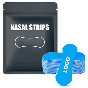 Tiras nasales de seda de bambú para reducir el sondeo, mejor respiración nasal, cinta nasal para aliviar la congestión nasal causada <span class=keywords><strong>por</strong></span> resfriados y alergias - Product Image 1