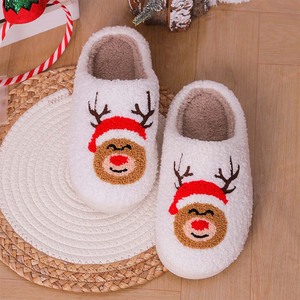 Personalizable, Ligero, Suave, Cómodo, Cálido, Invernal, Navideño, Antideslizante, para Parejas, Hombres y Mujeres, con Forro de Piel Sintética - Product Image 3