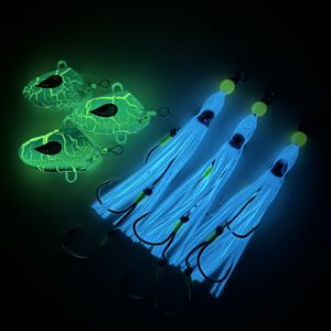 NUEVO Jig Metálico Luminoso de 150g 200g 250g con Anzuelo Asistido y Cabeza Plomada para Pesca de <span class=keywords><strong>Calamar</strong></span>, Señuelo de Pesca, Rigs de Jigging - Product Image 2