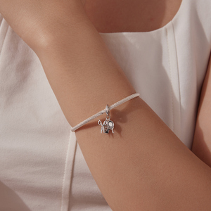 Breloque de coiffure plaquée argent avec pendentif ciseaux, peigne et miroir, cadeau unisexe - Product Image 5
