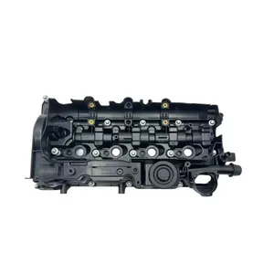 실린더 헤드 커버 브랜드 새로운 광택 로커 밸브 코브 11128589941 BMW X1 X3 X5 E84 E90 E91 E93 F07 엔진 밸브 커버