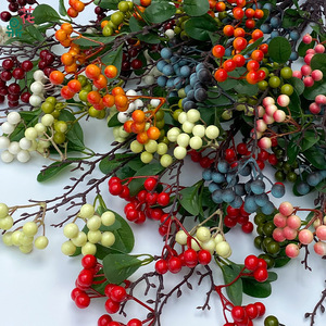 Fleur artificielle en soie à longue tige pour la décoration intérieure et les vitrines - Product Image 1