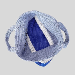 Bolso Tote de Gran Capacidad Tejido <span class=keywords><strong>a</strong></span> <span class=keywords><strong>Crochet</strong></span> <span class=keywords><strong>para</strong></span> Mujer, Bolso de Hombro Personalizado de Paja <span class=keywords><strong>para</strong></span> Playa y Compras con Empaque de Regalo - Product Image 4