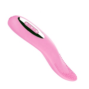 Vibratore Ricaricabile a Forma di Dildo, Stimolatore Punto G, Massaggiatore con Lingua Grande Flessibile, Prodotto Sexy per Adulti - Product Image 3