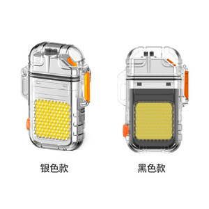 ไฟฉาย LED แบบชาร์จไฟขนาดเล็ก 38x74x17 มม. พร้อมตัวปรับความสว่าง สำหรับตั้งแคมป์กลางแจ้ง พวงกุญแจไฟฉาย - Product Image 5