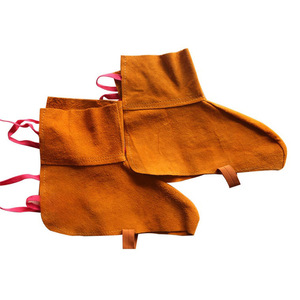 Cubrecalzado de Seguridad para Soldador, Segunda Capa de Piel de Vacuno, Aislante del Calor, Resistente a Salpicaduras, para la Industria de Soldadura, Punta Plana - Product Image 4