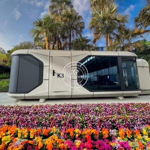 บ้านพักตากอากาศสำเร็จรูป ดีไซน์ฟรี ปี 2025 บ้านเคลื่อนที่พักผ่อน โครงสร้างเหล็ก บ้านคอนเทนเนอร์ หรูหรา ทรงเอเฟรม - Product Image 5