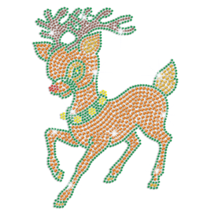 Laissez le ciel et la nature chanter le fer sur le décalcomanie de transfert de strass - Product Image 5