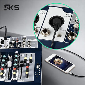 SKS Hoogwaardige vergulde 3.5mm 6.35mm <span class=keywords><strong>TRS</strong></span> snellaadkabel PVC gevlochten dubbel afgeschermd puur koperen geleider 1m/2m LED - Product Image 5