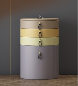 Table de toilette moderne et simple pour chambre à coucher, avec rangement en bois, charge <span class=keywords><strong>sans</strong></span> <span class=keywords><strong>fil</strong></span> et éclairage intégré - Product Image 6