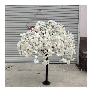 طاولة زفاف مخصصة E-طاولة صيد صناعية حرير زهر الكرز طاولة شجرة للحفلات تأجير المناسبات - Product Image 1