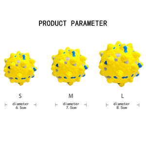 Patlamış mısır tasarım ETPU çevre dostu çiğnemek oyuncaklar için orta büyük köpek taşlama diş temizleme oyuncak topu - Product Image 2