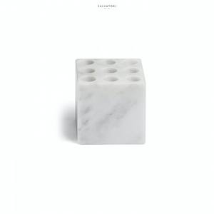 Salvatori Fontane Bianche spazzolino da denti Tumbler elegante porta scopino wc - Product Image 1