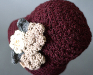 Crochet Montgomery Seau Chapeau Motif Automne Hiver Applicable <span class=keywords><strong>Chunky</strong></span> Fil Matériel Quotidien Partie Utilisation Damier Style pour Enfants - Product Image 6