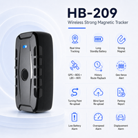 Traceur GPS GSM sans fil HB-209 à aimant puissant, avec BDS, LBS, WiFi, étanche, alarme anti-effraction, pour le suivi de véhicules et d'actifs, OEM ODM
