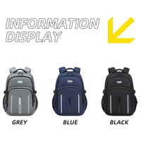 Sac à dos d'étudiant pour ordinateur portable, grande capacité, léger, imperméable, avec logo personnalisé, fabricant de sacs d'école