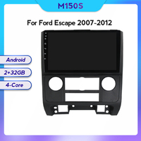 Système Android MEKEDE MS 8 cœurs 8+256 Go IPS DSP 2din GPS WIFI Autoradio stéréo pour Ford Escape 2007 2012 9 pouces