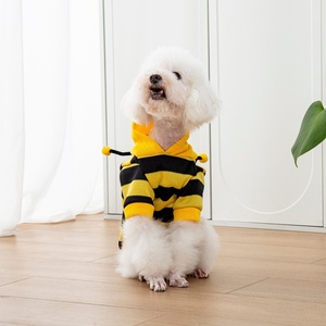 Sudadera Adale con Diseño de Abeja de Dibujos Animados, Anticaída del Pelo, para Gatos y Perros Pequeños, Protección Contra el Viento en Invierno, Ropa para Mascotas para Todas las Estaciones - Product Image 3