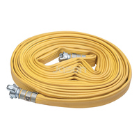 Tuyau plat en caoutchouc nitrile noir oroflex Jason NBR de 3 pouces, 4 pouces, 5 pouces ou 6 pouces pour l'incendie, l'air comprimé, l'évacuation des fientes et l'irrigation