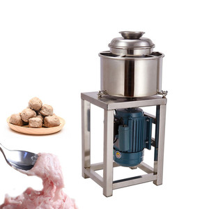Machine à boulettes de viande en acier inoxydable, mélangeur automatique de viande de poisson et de bœuf pour les magasins d'alimentation - Product Image 1